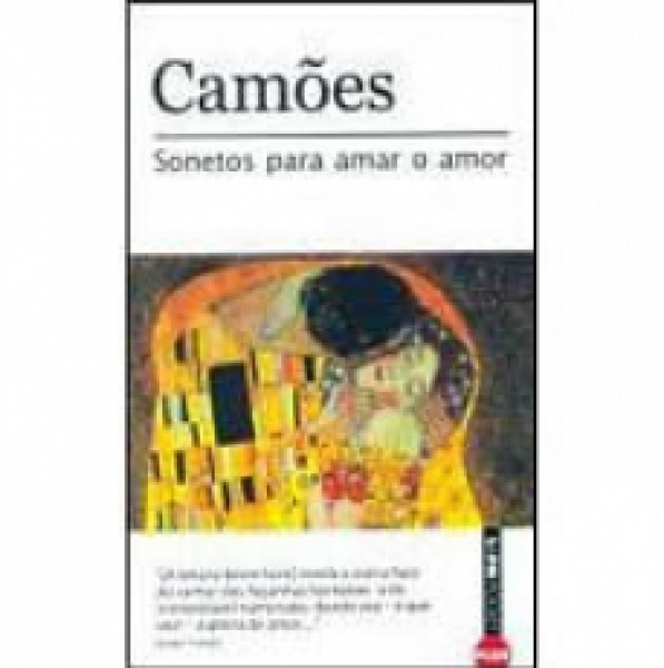 Capa de Sonetos para amar o amor - Luis de Camões