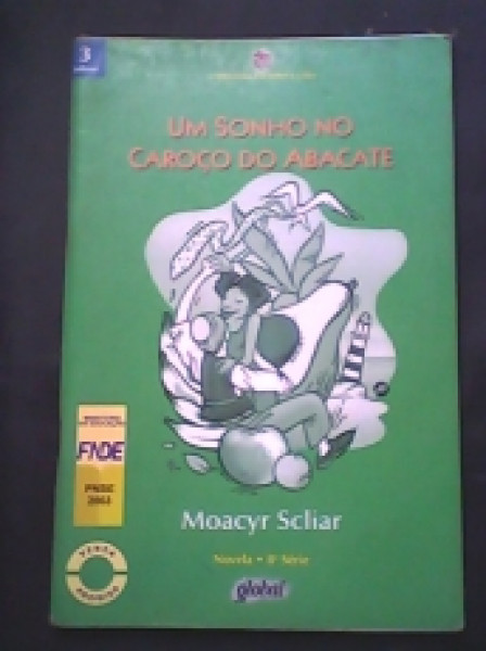 Capa de Um sonho no caroço do abacate - Moacyr Scliar