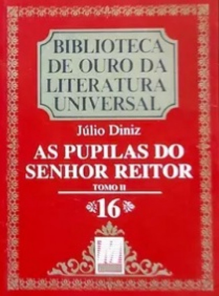 Capa de As pupilas do senhor reitor - Júlio Diniz