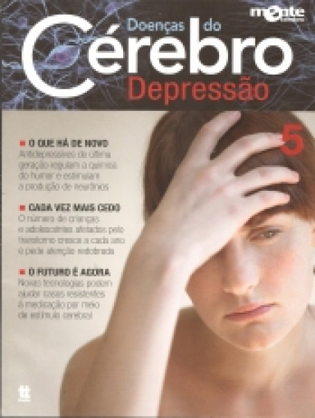 Capa de DOENÇAS DO CÉREBRO: DEPRESSÃO - Graziela Costa Pinto, editora