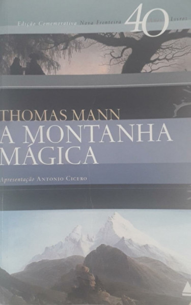 Capa de A montanha mágica - Thomas Mann