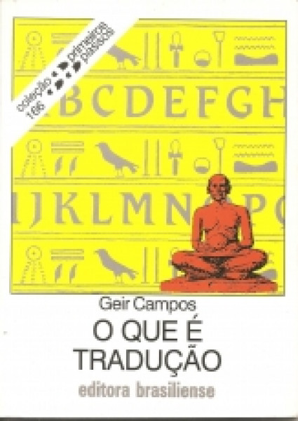 Capa de O QUE É TRADUÇÃO - Geir Campos