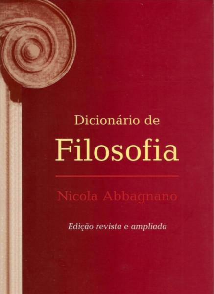 Capa de Dicionário de Filosofia - Abbagnano