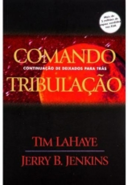 Capa de Comando Tribulação - Tim LaHaye e Jerry B. Jenkins