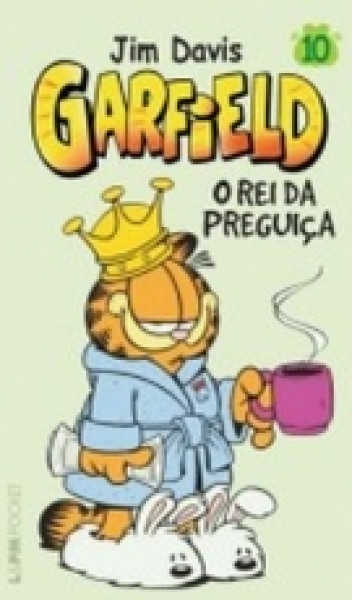 Capa de Garfield O Rei da Preguiça - Jim Davis
