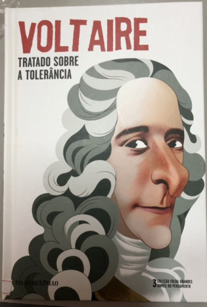 Capa de Tratado sobre a tolerância - Voltaire