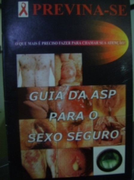 Capa de Previna-se - Associação Sergipana de Prostitutas