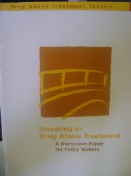Capa de Investing in drug abuse treantment - Vários Autores