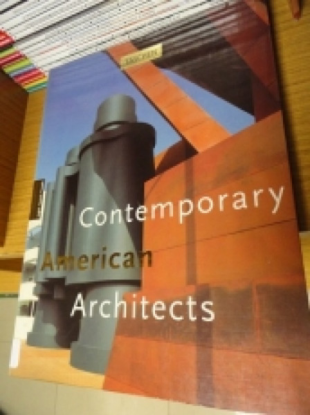 Capa de Contemporary American Architects - 