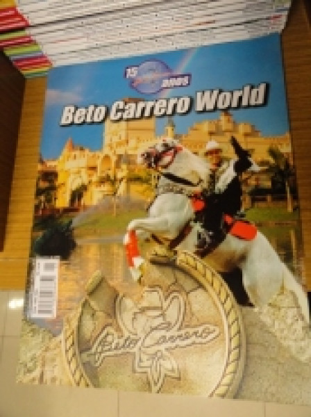 Capa de Beto Carrero World - 15 anos - 