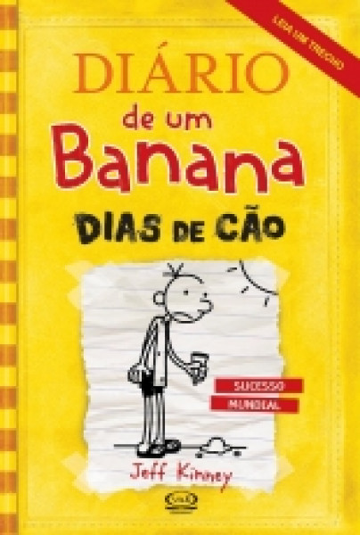 Capa de Diário de um banana 4 - Jeff Kinney
