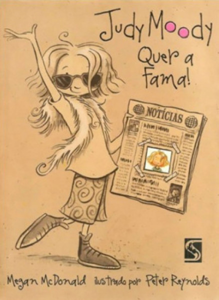Capa de Judy Moody quer a fama! - Megan McDonald