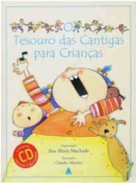 Capa de O tesouro das cantigas para crianças - Ana Maria Machado