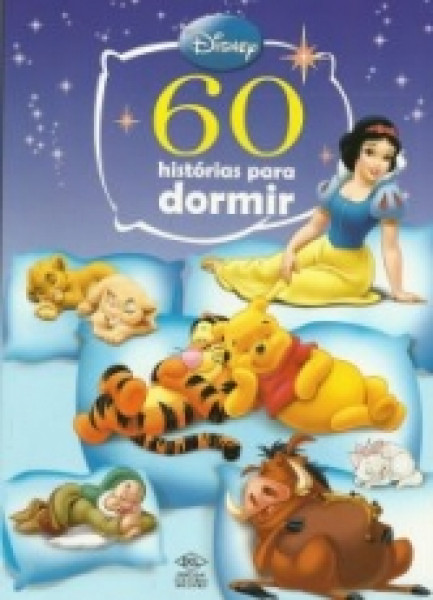 Capa de 60 histórias para dormir - Disney