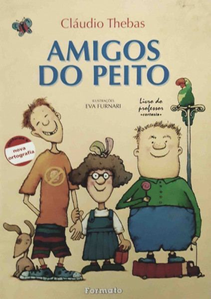 Capa de Amigos do peito - Cláudio Thebas