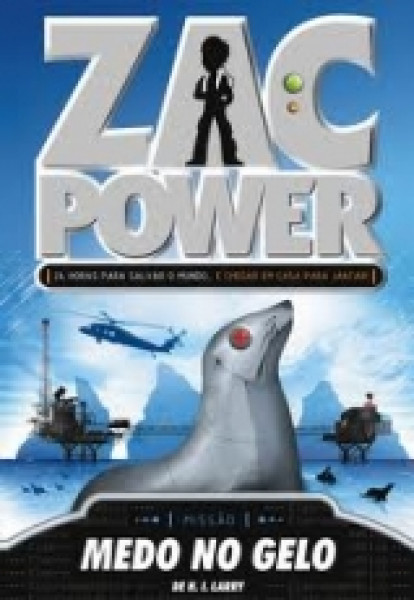 Capa de Zac Power - H.I.Larry