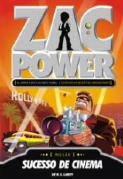 Capa de Zac Power - H.I.Larry