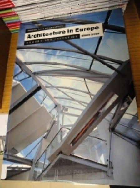 Capa de Architecture in Europe - alexander Tzonis and Liane Lefaivre
