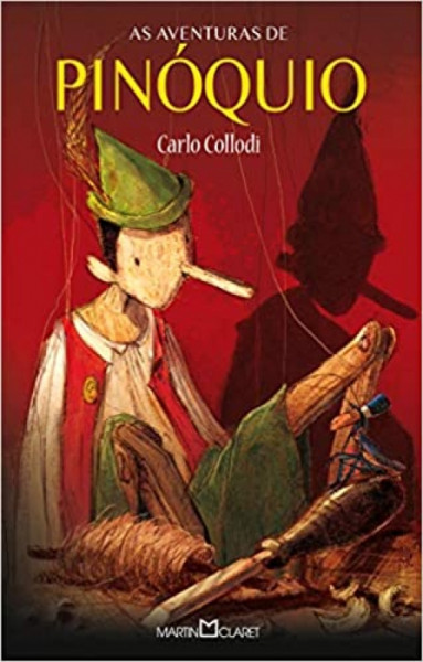 Capa de As aventuras de Pinóquio - Carlo Collodi