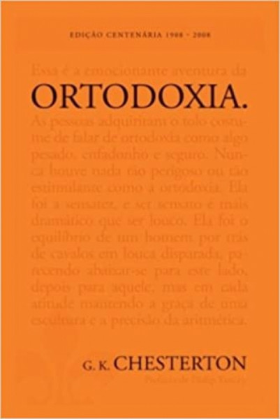 Capa de Ortodoxia - G. K. Chesterton