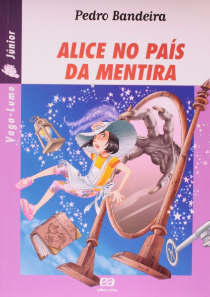 Capa de Alice no País da Mentira - Pedro Bandeira