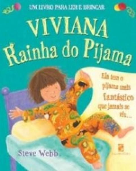 Capa de Viviana Rainha do Pijama - Steve webb, Tradução Luciano Vieira Machado