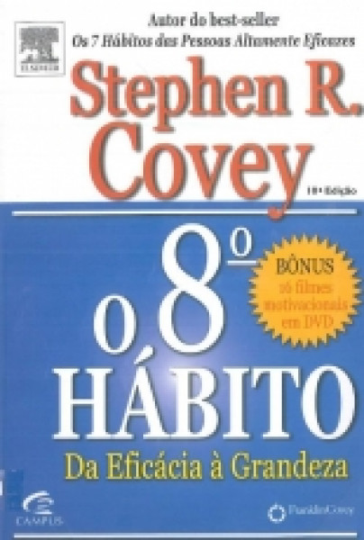 Capa de O 8º Hábito - Stephen R. Covey