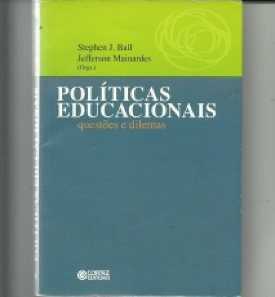 Capa de Políticas educacionais - Stephen J. Ball; Jefferson Mainardes