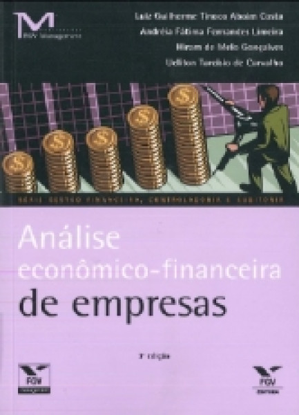 Capa de Análise econômico-financeira de empresas - Luiz Guilherme; Andréia Fátima; Hiram de Melo; Ueliton Tarcisio