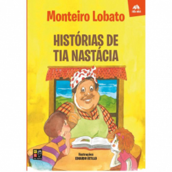 Capa de Histórias de Tia Nastácia - Monteiro Lobato