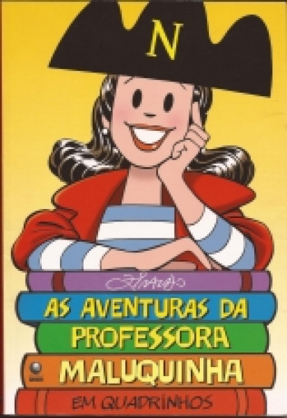 Capa de As aventuras da professora Maluquinha em quadrinhos - Ziraldo