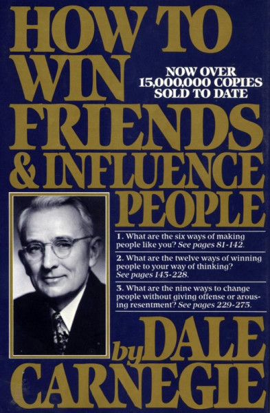 Capa de Como fazer amigos e influenciar pessoas - Dale Carnegie