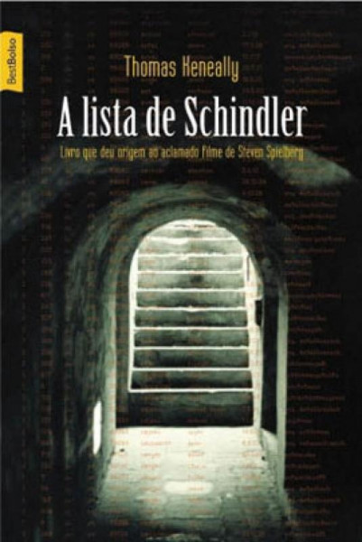 Capa de A Lista de Schindler - Thomas Keneally