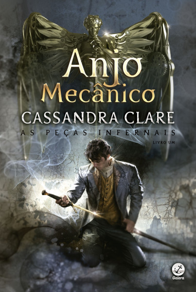 Capa de Anjo mecânico - Cassandra Clare