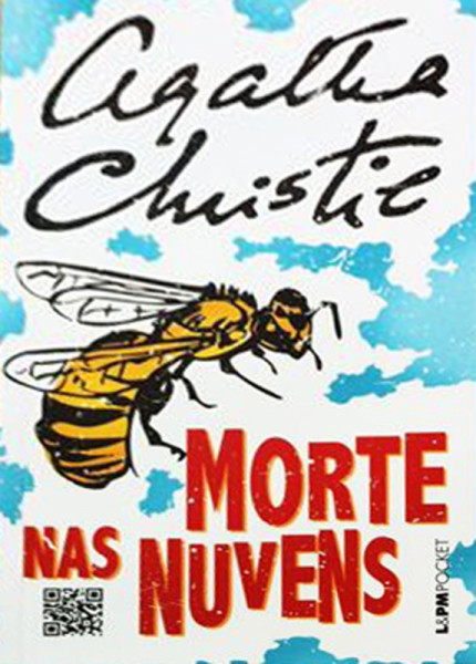 Capa de Morte nas nuvens - Agatha Christie