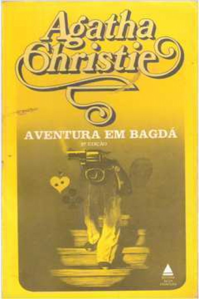 Capa de Aventura em Bagdá - Agatha Christie