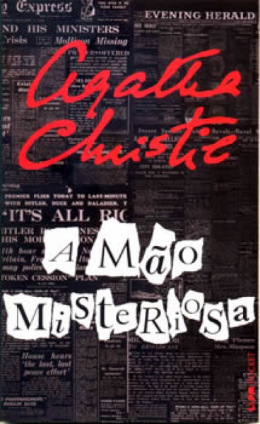 Capa de A mão misteriosa - Agatha Christie