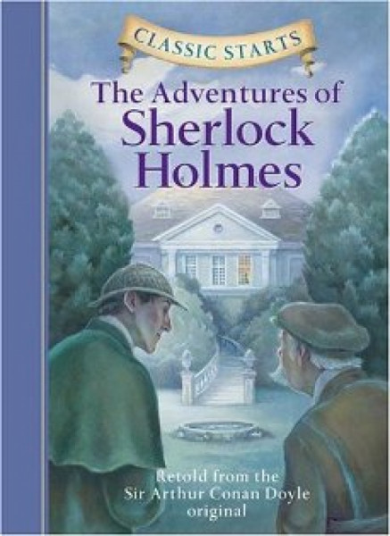 Capa de The adventures of Sherlock Holmes - Chris Sasaki
