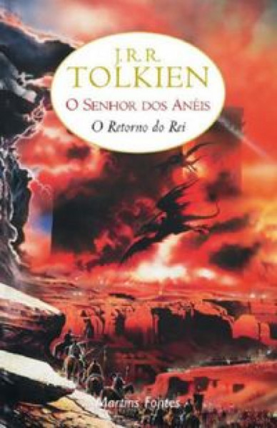Capa de O retorno do rei - J. R. R. Tolkien