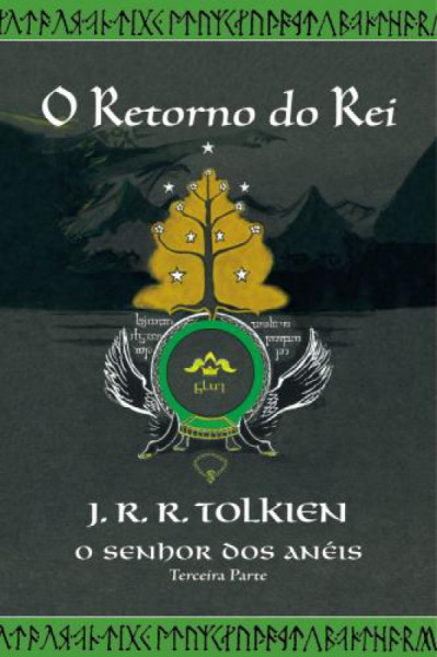 Capa de O retorno do rei - J. R. R. Tolkien