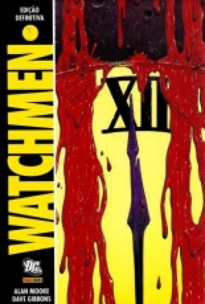 Capa de Watchmen - Alan Moore; Dave Gibbons