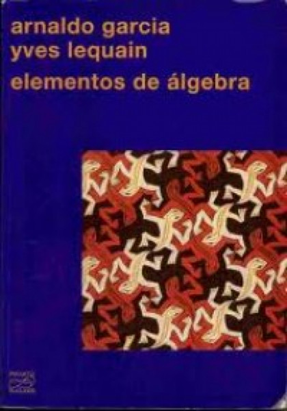 Capa de Elementos de álgebra - Garcia e Iequain