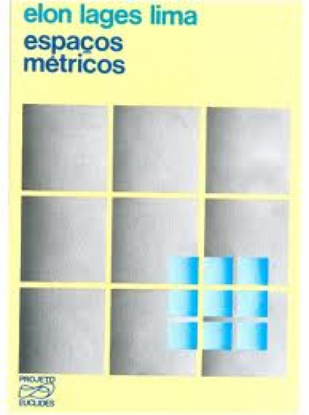 Capa de Espaços métricos - Elon Lages Lima
