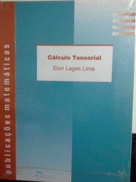 Capa de Cálculo tensorial - Elon Lages Lima
