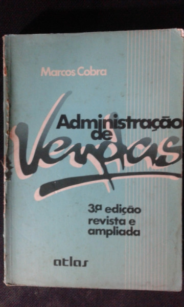Capa de Administração de vendas - Marcos Cobra