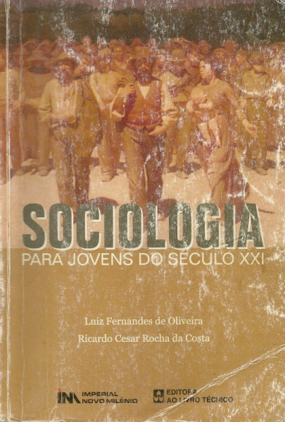 Capa de Sociologia - Luiz Fernandes de Oliveira  Ricardo César Rocha da Costa