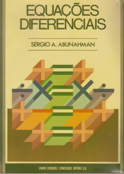 Capa de Equações diferenciais - Sérgio Abunahman
