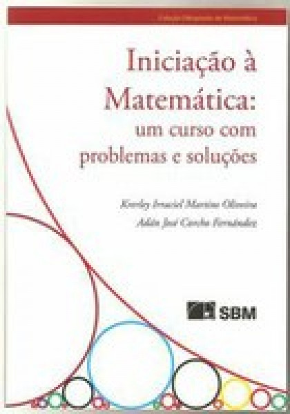 Capa de Iniciação à matemática - Krerley Oliveira; Adán Fernández