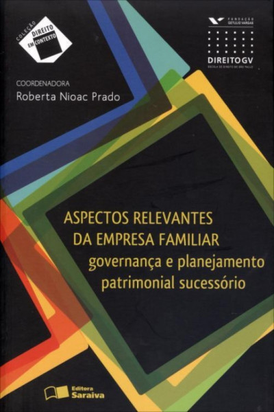 Capa de Aspectos relevantes da empresa familiar - Roberta Nioac Prado
