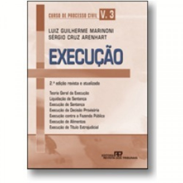 Capa de Curso de processo civil volume 3 - Luiz Guilherme Marinoni